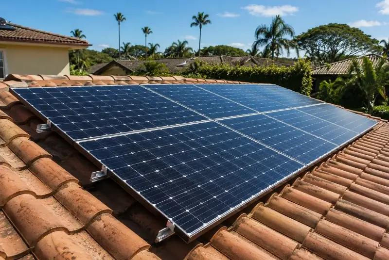 Installation de panneaux solaires à Bessines